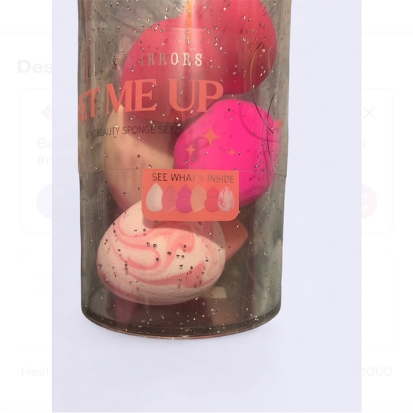 NWT. Set of 6 Beauty Sponges. - Picture 3 of 4